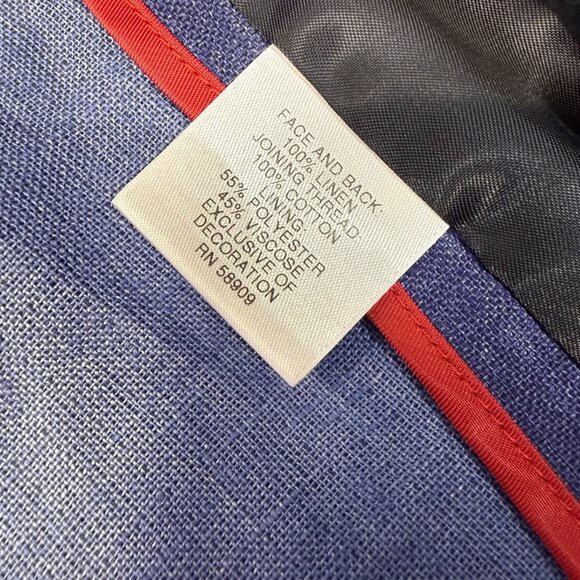 NWT Cremieux Classics Linen Sportcoat Blazer Jacket MENS Size XL Elbow Patches - Picture 10 of 14